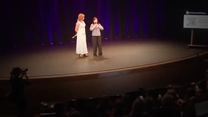 Snapshot at 0:21 from Jackie Wu's speaking video