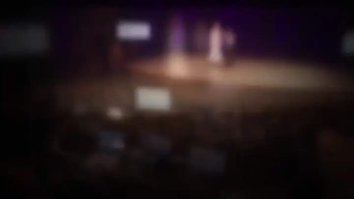 Snapshot at 0:35 from Jackie Wu's speaking video