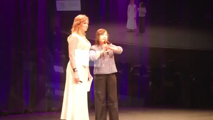 Snapshot at 0:29 from Jackie Wu's speaking video