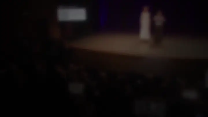 Snapshot at 0:42 from Jackie Wu's speaking video