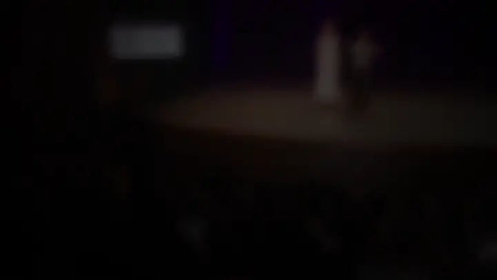 Snapshot at 0:42 from Jackie Wu's speaking video
