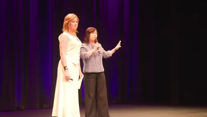 Snapshot at 0:30 from Jackie Wu's speaking video